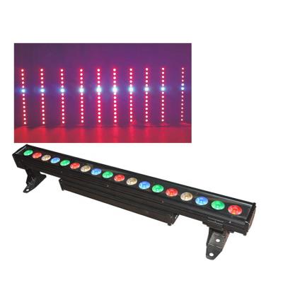 China construction park etc. Good Cooling 18pcs 3W RGB 3in1 LED Wall Washer Light Outdoor Aluminum Aluminum for DJ Stage Lighting Concert Party Building for sale