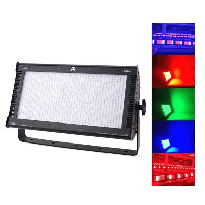 China Fast Shipping Super Led Strobe Dmx512 RGB LED Disco Stage Light 1000W RGB LED Full Color Atomic Light For Bar Party Show for sale