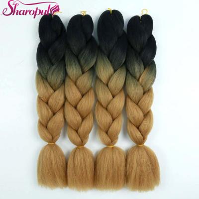 China Wholesale 24inch Synthetic Hair Twist Braid For Box Expression Hair Braiding Extension for sale