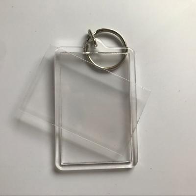 China Promotion Gift Acrylic Key Chain Custom for sale