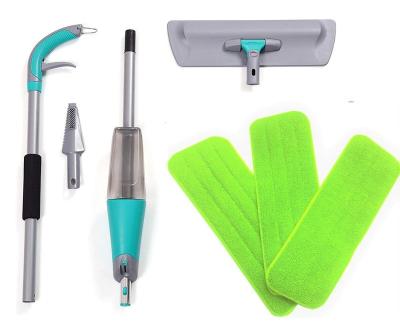 China Sustainable Microfiber Spray Brooms Water Jet Cleaner for sale