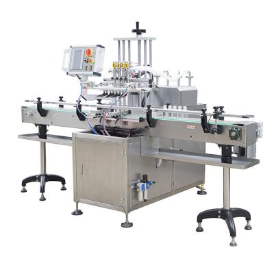 China CLOTHING Gear Pump 2nd Generation 4 Spout Motor Oil Filling Machine For Cold Drink Olive Oil Juice Cosmetics Filling Machine for sale