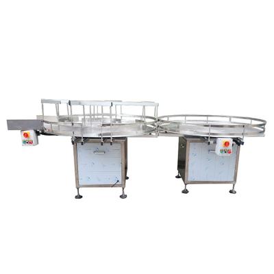 China Food Newcomers Bottle Unscrambler Machine Dispensing Table For Wholesales for sale