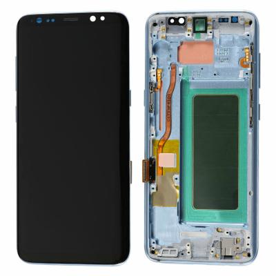 China Original from IIDA for Samsung s8 display with frame s8 plus lcd screen display touch screen digitizer assembly for samsung galaxy s8 plus for sale