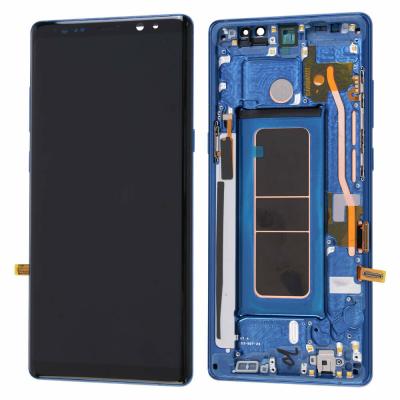 China Fix Phone Broken Screen IIDA For Samsung Galaxy Note 8 LCD Amoled Cell Phones LCD Display Screen Pantalla for sale