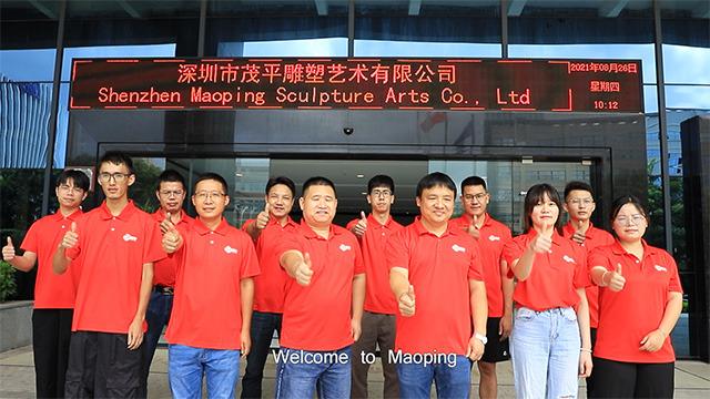 Verified China supplier - Shenzhen Maoping Sculpture Arts Co., Ltd.