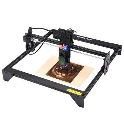 China New Design 20W Eye Protection Protable Laser Engraver Mini Desktop Wood Engraving Machine Desktop Printer Laser Engraver for sale