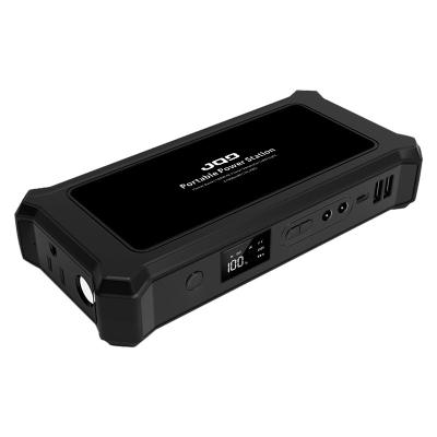 China Type C Ups 100wh Portable Power Bank Ac Dc 40000mah Usb Power Station For Travel Laptop Car Jump for sale