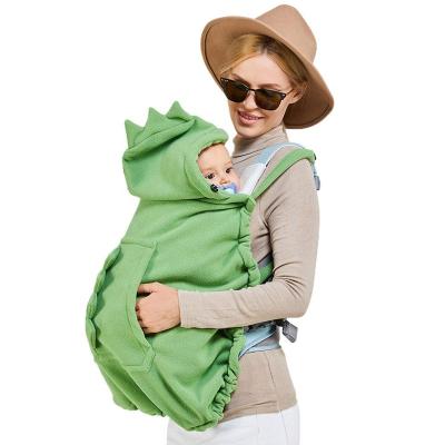 China Eco-freindly Multifunctional Cartoon Baby Carrier Warm Windproof Elastic Newborn Stroller Covers Hooded Coat for sale