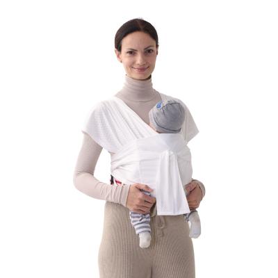 China Hot Selling Polyester Organic Cotton Carrier Soft Sling Baby Carrier With Super Stretch Baby Wrap Sling Shoulder Straps Carrier Sling for sale