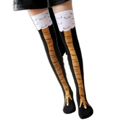 China Wholesale Sporty Funky Socks Carnival 3D Stockings Interesting Chicken Leg Socks for sale