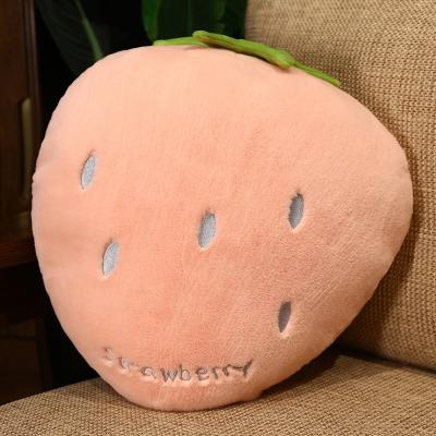 China Plush 35Cm Custom Sound Doll Christmas Gifts Pillow Kids Pillow Colorful Kawaii Fruit Pillow For Home Decor for sale