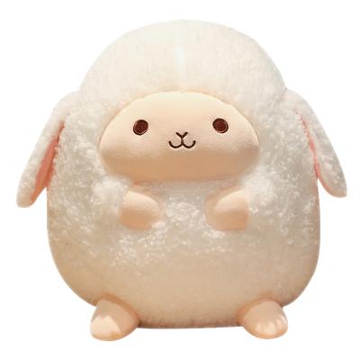 China Lovely Amazon Gift Hot Selling Soft Cute Lamb Pillow Soft Toy Sheep Goat Lamb Plush Animal Pillow Plush Doll Sound Doll for sale