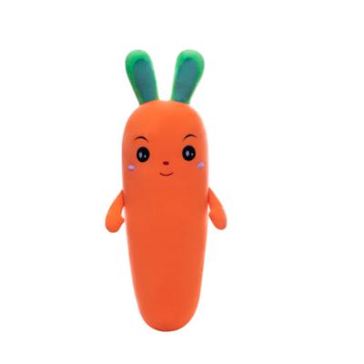 China Soft Factory Price Custom Design Kawaii Decor Women Gifts Fruits And Vegetables Soft Emotional Carrot Plush Toys Home for sale