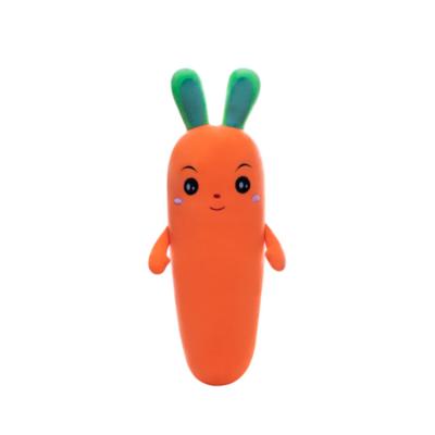 China New Style Soft Stuffed Carrot Toy Plush Carrot Pillow Soft for sale