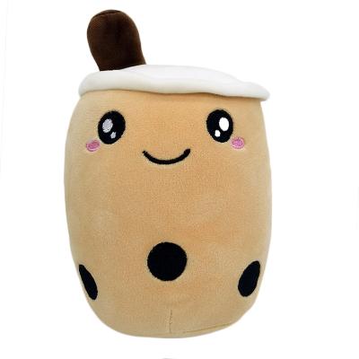 China 24cm Soft Sleep Pearl Cup Pillow Cute Toy Boba Plush Bubble Milk Filled Tea Softly Customized Wholesale Customized for sale