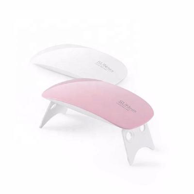 China Nail Art Beauty SUN Mini 6w LED Mini Nail Lamp UV Lamp USB Portable UV Wired Sun UV Lamp For Gel Polish for sale