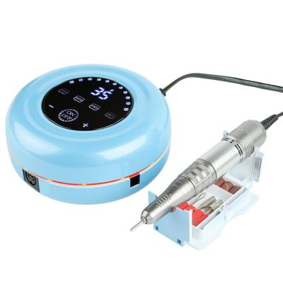 China Portable Electric Manicure Nail Drill 65W Nail Art Beauty 35000RPM Nail Art File for sale