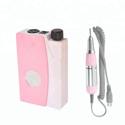 China High Quality Nail Art Beauty Wholesales Portable Rechargeable Nail Art Drill Manicure Strong Pedicure Kit for sale