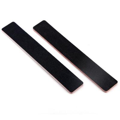 China Wholesale High Quality Double Sandpaper Nail Art Folder Sandpaper Nail Folder Double Side Washable Nail Folder for sale