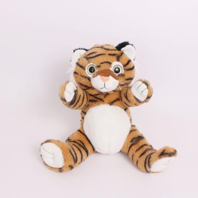 China Custom Soft Stuffed Plush Toys OEM ODM Flamingo Plush Pillow Stuffed Dolls Cotton Customized Tiger Color Feature for sale