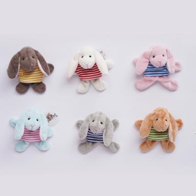 China Wholesale Mini Magnetic Soft Toys Refrigerator Sticker Plush Toys Sound Doll with Magnets for sale