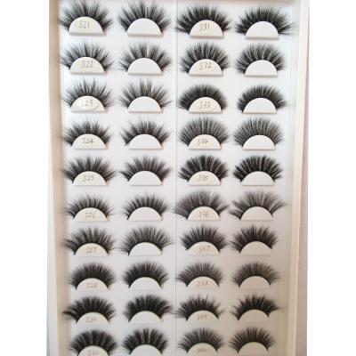 China 2021 Long 25mm Natural Hot Selling Silk False Mink Eyelashes False Mink Eyelashes Lashes for sale