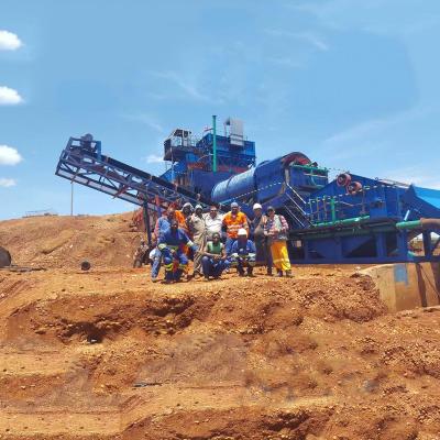 China Diamond Processing Equipment Mining Trommel Screening Matching Mining Processing Equipment Diamond Separating Plant for sale