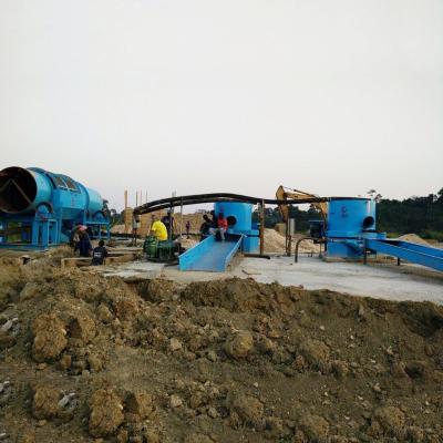 China Alluvial Gold Ore / Mineral Washing Equipment Large Scale Mining Equipment Alluvial Gold Processing Recovery Plant for sale