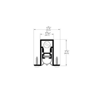 China Modern YDB303 Automatic Door Bottoms Drop Down Bottom Door Seals Strip for sale