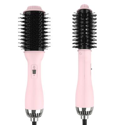 China For Home Use Multi Functional 3 In 1 One Step Hair Straightener And Curler Hot Comb Airbrush With Slim Handle Hot Airbrush Dryer for sale