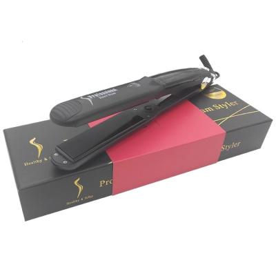 China Professional Car Steampod Hair Straightener Pelo Plancha Iron Steampod Flat Iron Hair Straightener Steampod for sale