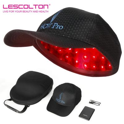 China Portable Laser Hair Regrowth Caps Anti Hair Loss Led Light Therapy Hair Growth Cap for sale