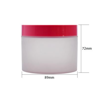 China 300ml Body Butter Cream Matte Plastic Jars PP Jar Hair Cream Jar Scrub Cosmetic Container Packaging for sale