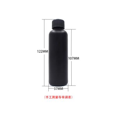 China Cosmetic HDPE Plastic Bottles 100ml Empty Bottles With Child Safety Cap for sale