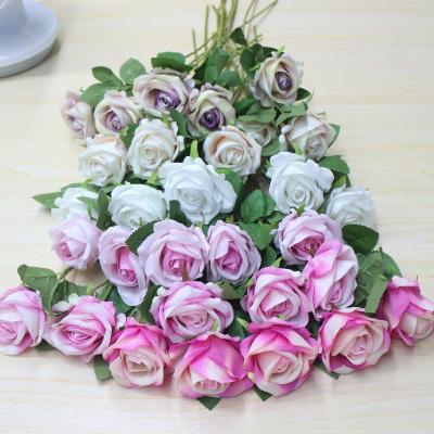 China Best Selling Eco-friendly Wedding Rose Artificial Arrangement Artificial Rose Flowers Preserved Flowers for sale