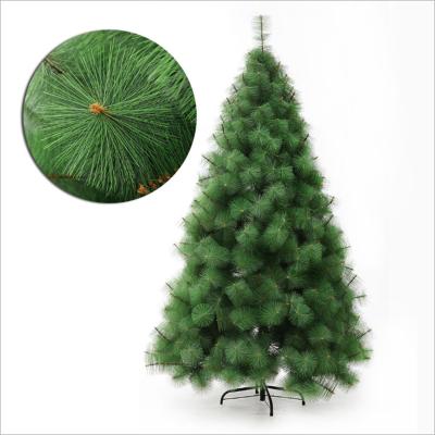 China Cheap hot sale outdoor lighting artificial christmas tree pvc pe pvc navidad festival home decoration products for sale