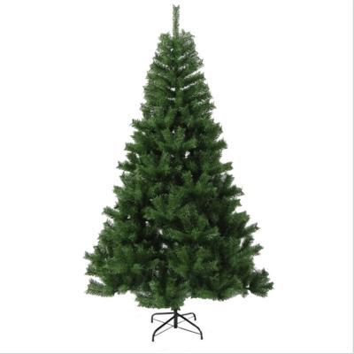 China Home Wholesale Artificial Green PVC Thin Artificial Festival Tree Christmas Festival Decoration Led Christmas Tree for sale