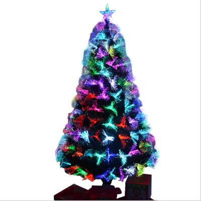 China Festival Decoration Manufacturer Customized Artificial PVC PE Home Christmas Tree LED Lights Artificial Pine For Home Decoration for sale