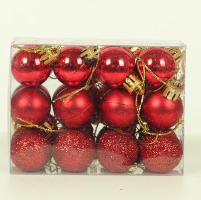 China Factory-Wholesale Christmas Tree Ornament Christmas Ball Set Fashionable Decoration Hang Balls Decor For Christmas Tree Ornaments for sale