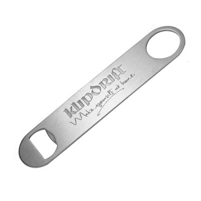 China Sustainable Heavy Duty Stainless Steel Flat Bottle Opener For Kitchen Bar Or Restaurant for sale