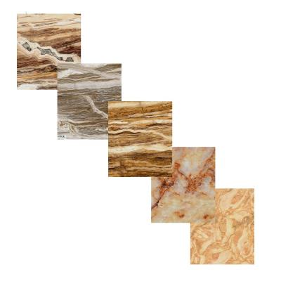 China Factory Wholesale Price Marble PVC Sheet Eco - Friendly / Waterproof PVC Panel Waterproof For Kitchen Cabinet for sale