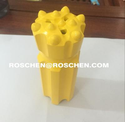 China T45 89mm Thread Retrac Ballistic Drop Center Button Bits For Rock Drilling for sale