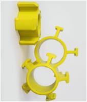 Cina Distanziatore giallo di Gap del trapano dell'ancora di R51 90mm per bullone d'ancoraggio di perforazione di auto in vendita