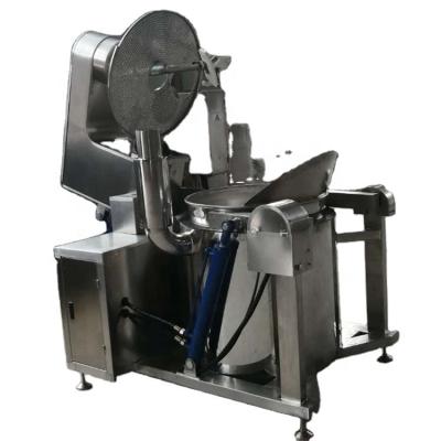 China 50-60kg/h Automatic Popcorn Corn Snacks Popcorn Popping Puffing Machine for sale