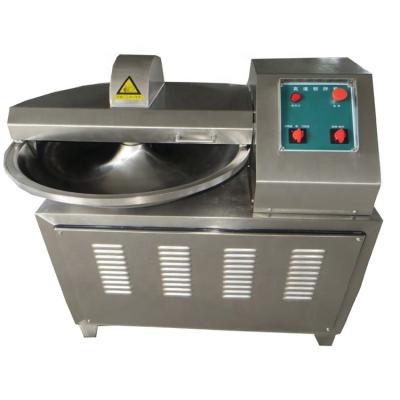 China food & Beverage factory high speed meat mixer for sausage/meat stuffing cutting machine in meat bowl cutter for sale