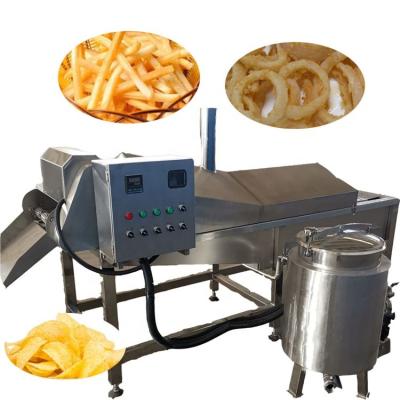 China food & Beverage Factory Chin Chin Frying Machine Beans Frying Machine Industrial Frying Machine for sale