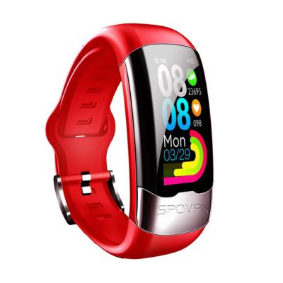 China H02 Touch Screen ECG PPG Wristband HRV Heart Rate Blood Pressure Monitor Smart Band Men IP67 Waterproof Sports Running Swimming Watches for sale