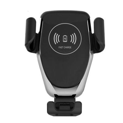 China Amazon Best-selling Mobile Phone Car Charger Phone Holder 10W GPS Qi Fast Wireless Charging Wireless Charger for sale