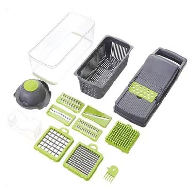 China Sustainable Multifunctional Vegetable Chopper Vegetable Zester Crushed Grater Plate Press Shaver for sale